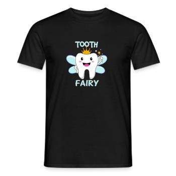 Tooth Fairy - Men's T-Shirt - black - Front - AI Model Male 178 light (178cm)