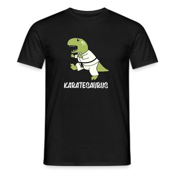 Kampfsport Karate Kinder Geschenk Verein - Männer T-Shirt - Schwarz - Vorne - AI Model Male 178 light (178cm)
