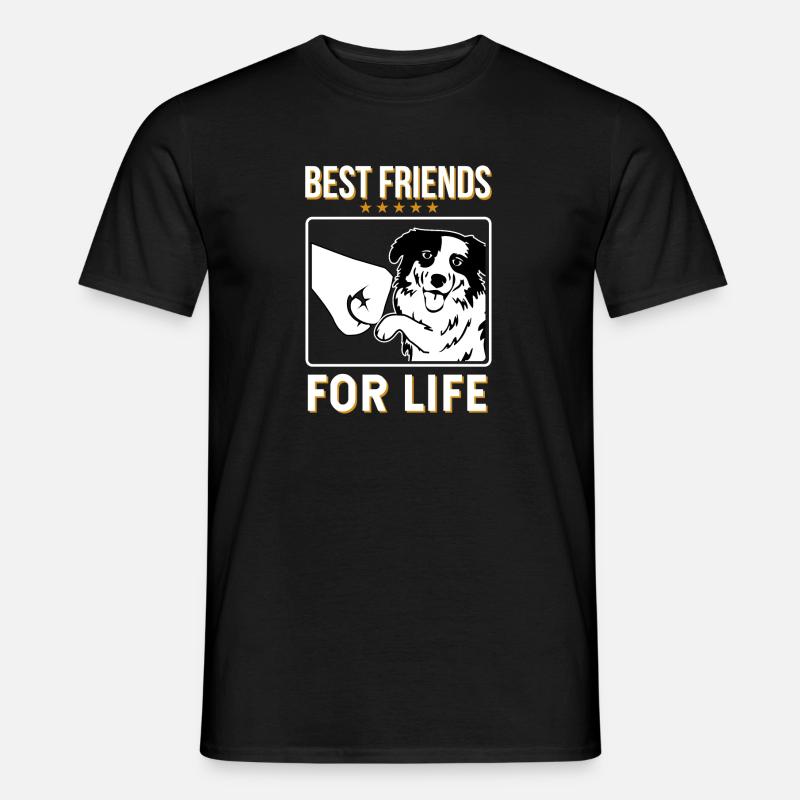 Australian Shepherd - Männer T-Shirt - Schwarz
