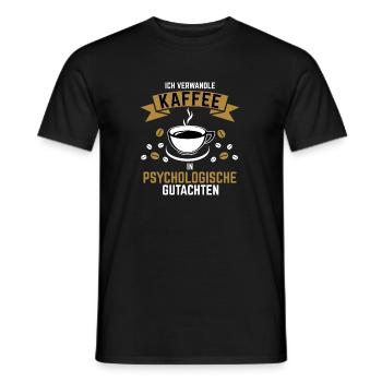 Psychologin Psychologie Psychologe Psychiater - Männer T-Shirt - Schwarz - Vorne - AI Model Male 178 light (178cm)