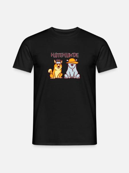 Hütehunde Hund Hunde Border Collie Geschenk - Männer T-Shirt - Schwarz