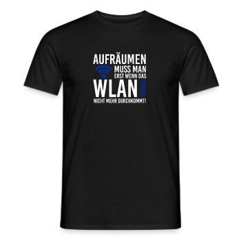 Lustig - Männer T-Shirt - Schwarz - Vorne - AI Model Male 178 light (178cm)