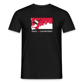 atlantis - Men's T-Shirt - black - Front - AI Model Male 178 light (178cm)