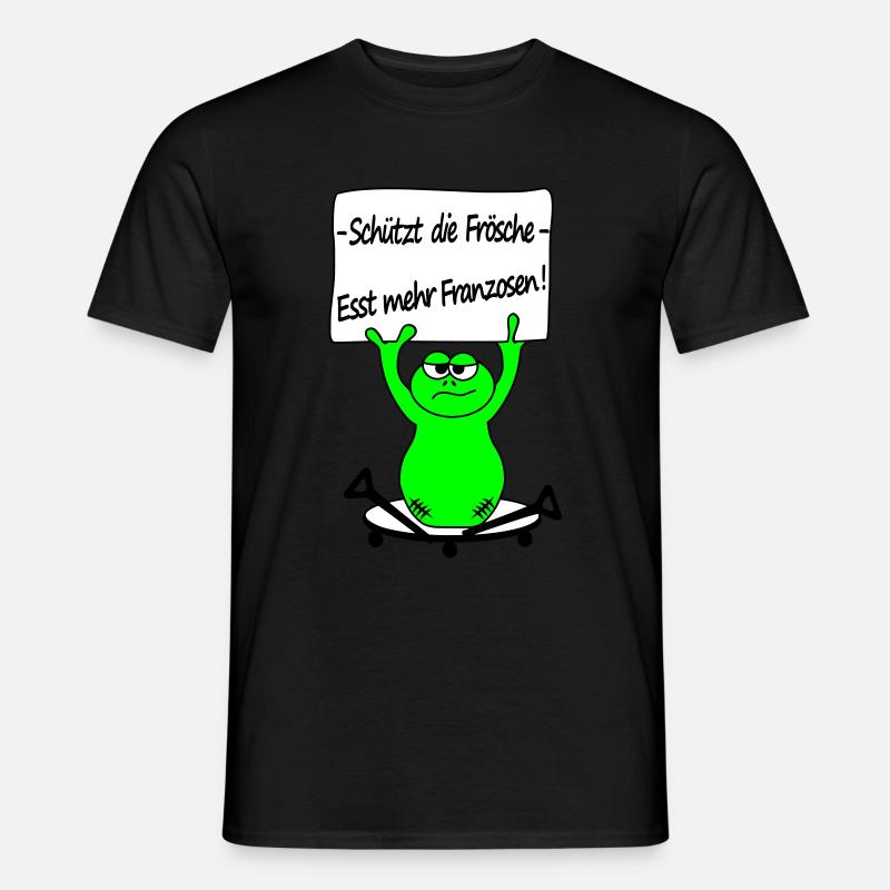 Ranocchio - T-shirt uomo - nero