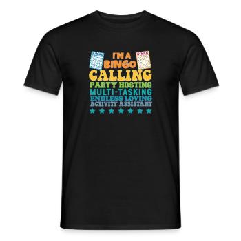Proud Activity Assistant Appreciation - Männer T-Shirt - Schwarz - Vorne - AI Model Male 178 light (178cm)