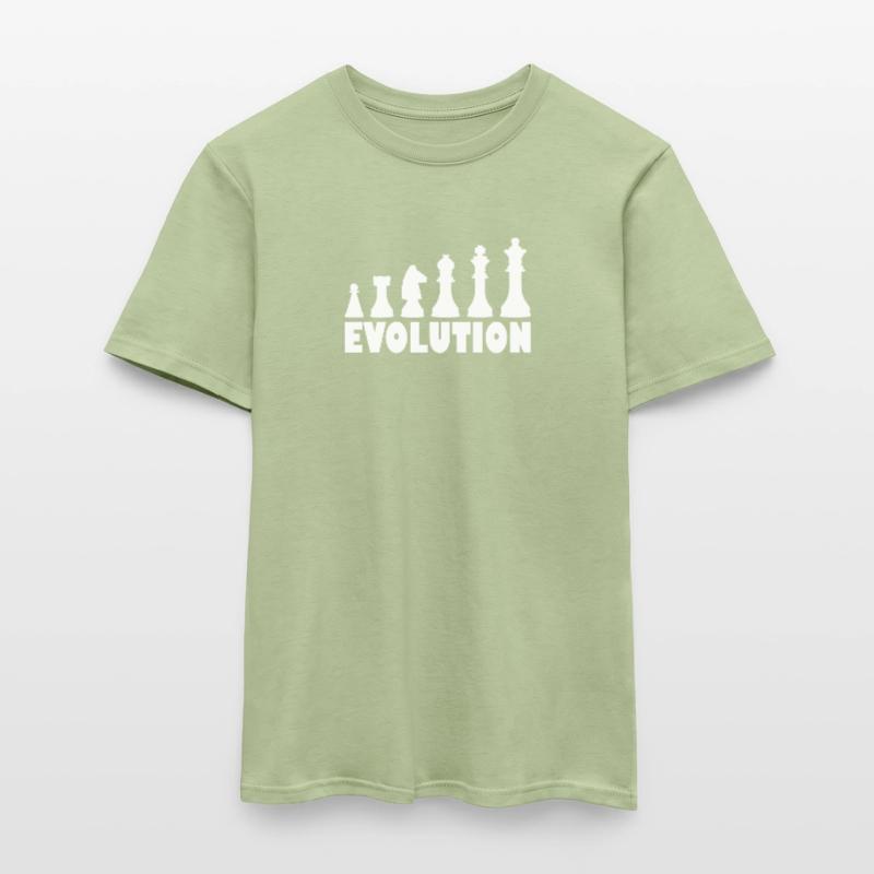 Chess evolution chess Men's T-Shirt