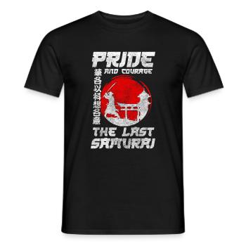 Combattant Épée Honneur Ninja - T-shirt homme - noir - Devant - AI Model Male 178 light (178cm)