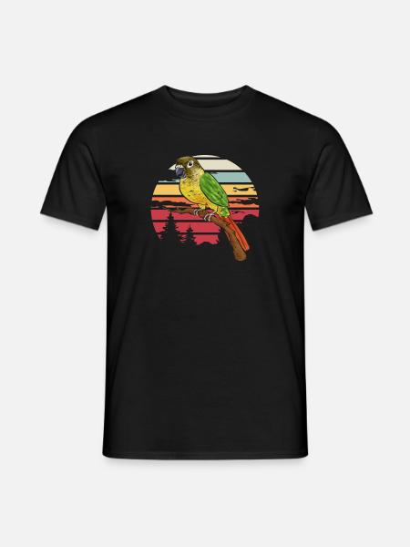 Molina Parakeet Parrot Bird Parakeet - Men's T-Shirt - black
