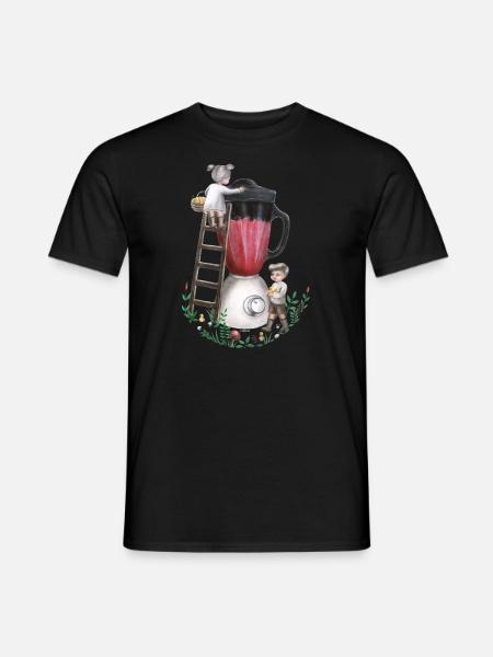 The Smoothie Makers - Kunst für Tierrechte - Männer T-Shirt - Schwarz