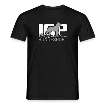 ROTTWEILER IGP Hundesport Hunde Hund Wilsigns - Männer T-Shirt - Schwarz - Vorne - AI Model Male 178 light (178cm)