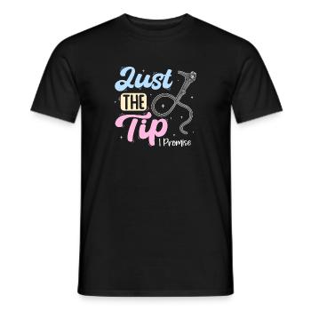 Gastro-entérologie Endoscopie Coloscopie - T-shirt homme - noir - Devant - AI Model Male 178 light (178cm)