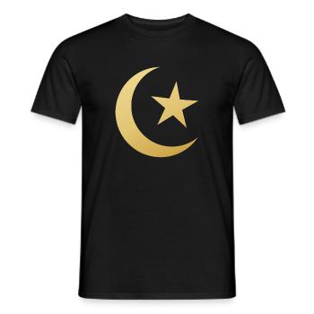 Ramadan Mubarak muslim islam Fasten moslem Allah - Männer T-Shirt - Schwarz - Vorne - AI Model Male 178 light (178cm)