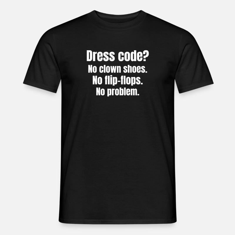 Code vestimentaire du videur - T-shirt homme - noir