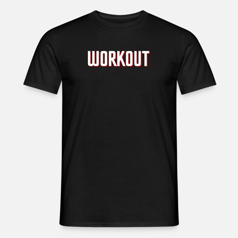 Training - Männer T-Shirt - Schwarz