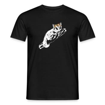 Short-headed glider Sugar Glider - Men's T-Shirt - black - Front - AI Model Male 178 light (178cm)