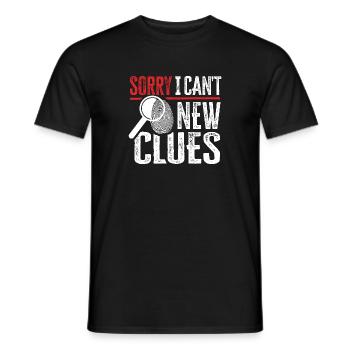 Espion détective privé enquêteur Détective Cadeau - T-shirt homme - noir - Devant - AI Model Male 178 light (178cm)