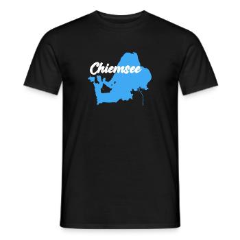Lake - Men's T-Shirt - black - Front - AI Model Male 178 light (178cm)
