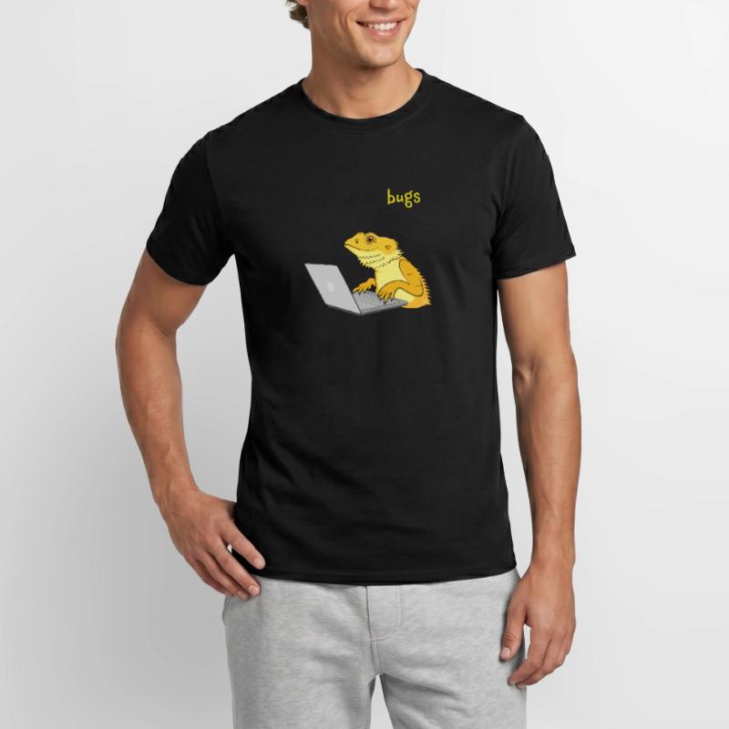 Lizard coding Men's T-Shirt