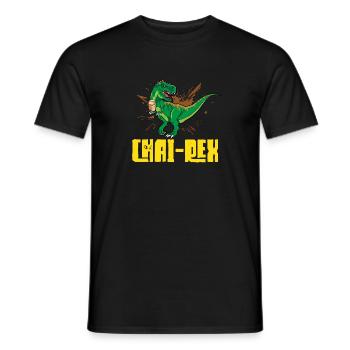 Chai Tea Masala Chai - Men's T-Shirt - black - Front - AI Model Male 178 light (178cm)