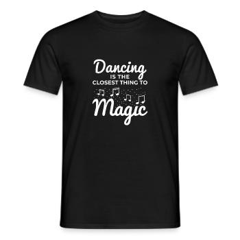 Tanzen Tanz Tanzlehrerin Dance Dancing - Männer T-Shirt - Schwarz - Vorne - AI Model Male 178 light (178cm)