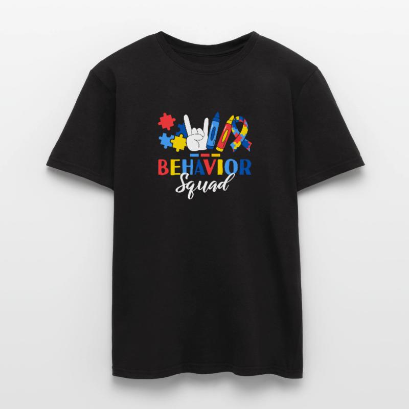 Behavior Squad ABA Therapist Applied Behavior Men's T-Shirt