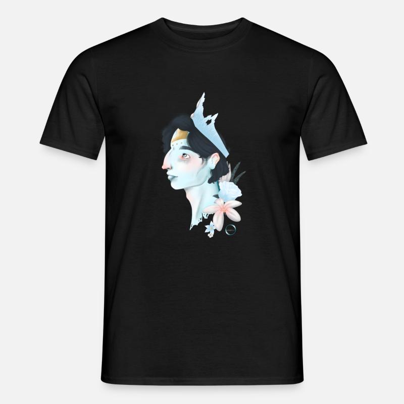 Ice Prinz (Ise) - Männer T-Shirt - Schwarz