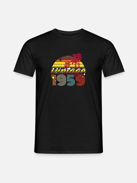 Millésime 1959 - T-shirt homme - noir