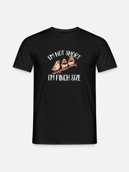 Zebra Finches Bird Zebra Finch - Men's T-Shirt - black