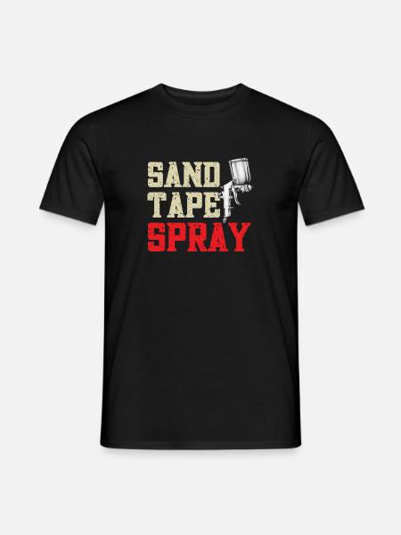 Body Painter Car Painter Painter - T-shirt homme - noir