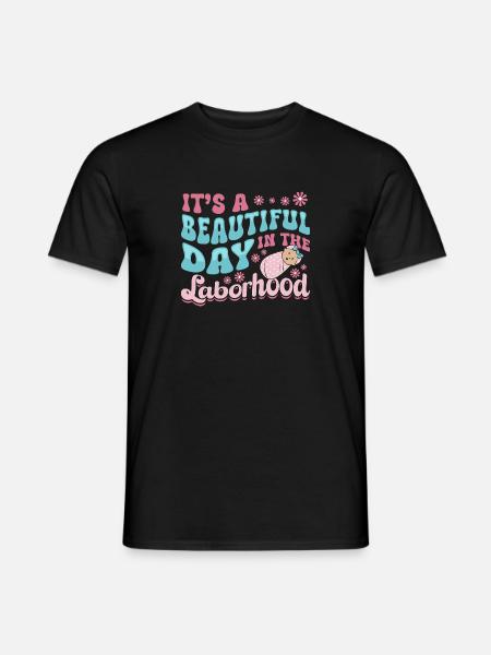 Infirmière Bébé Maternité Infirmière - T-shirt homme - noir