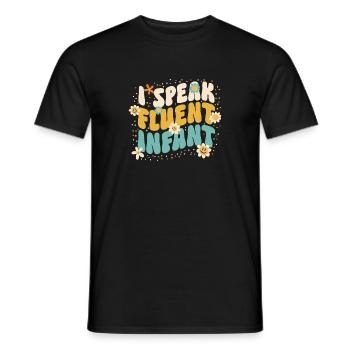 Enseignante de maternelle Éducatrice de centre de garde - T-shirt homme - noir - Devant - AI Model Male 178 light (178cm)