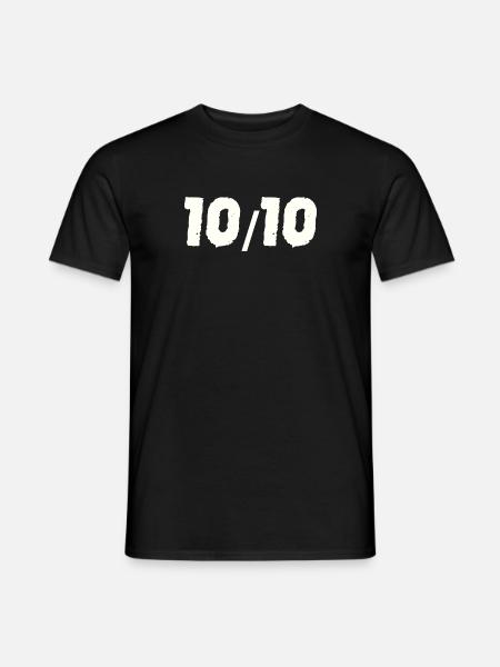 10/10 ti ud af ti 10 ud af 10 gaveideer - Mænd T-shirt - sort