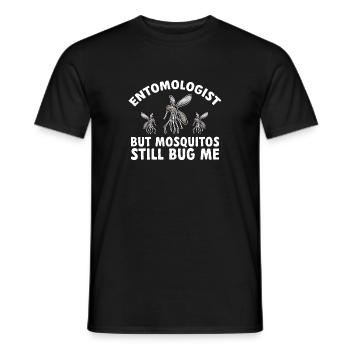 Collectionneurs d’insectes, insectes, amateurs de coléoptères, entomologistes - T-shirt homme - noir - Devant - AI Model Male 178 light (178cm)