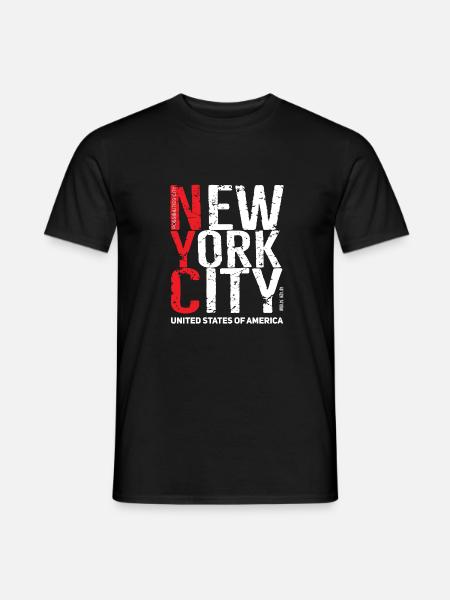 NEW YORK CITY - Men's T-Shirt - black