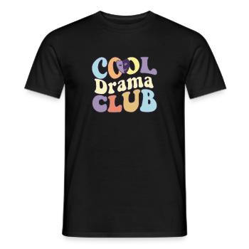 Cool Drama Theater Broadway Stage Theatre Acteur - T-shirt homme - noir - Devant - AI Model Male 178 light (178cm)