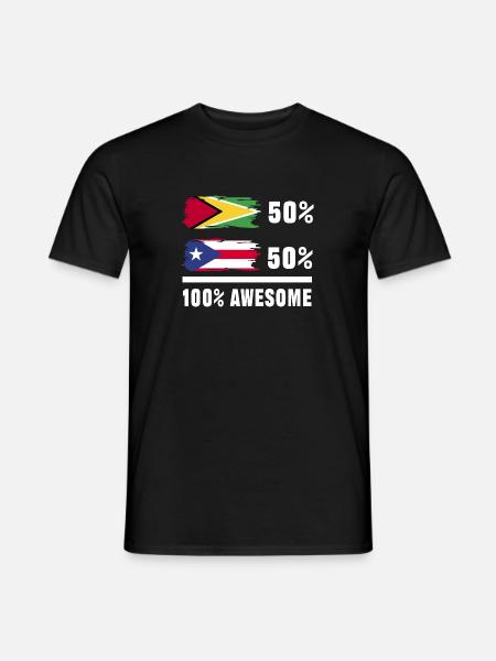 Guyana Flag Guyanese Guyana - Men's T-Shirt - black