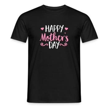Alles Gute zum Muttertag Mama Mutter Großmutter Gr - Männer T-Shirt - Schwarz - Vorne - AI Model Male 178 light (178cm)