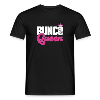 Bunco Dice Game - Men's T-Shirt - black - Front - AI Model Male 178 light (178cm)