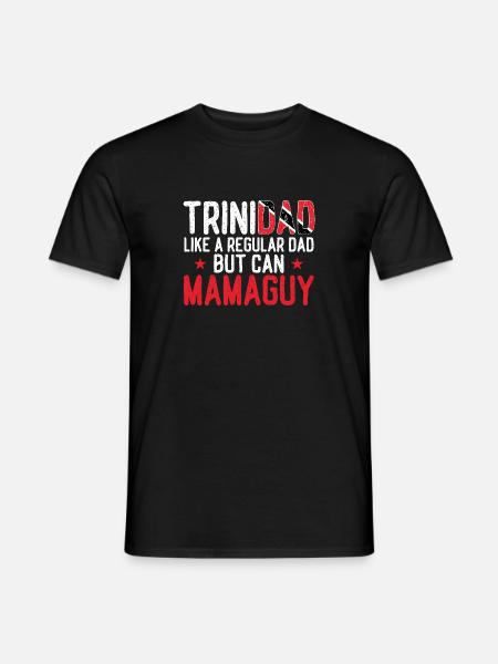 Drapeau de Trinité-et-Tobago - T-shirt homme - noir