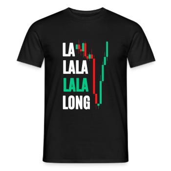 Long Trade - Men's T-Shirt - black - Front - AI Model Male 178 light (178cm)
