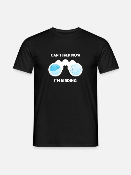 Observation des oiseaux - Observation des oiseaux - Oiseaux - Observation des oiseaux - T-shirt homme - noir
