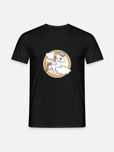 Licorne - Licorne - T-shirt homme - noir