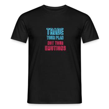 Échangez votre plan - T-shirt homme - noir - Devant - AI Model Male 178 light (178cm)
