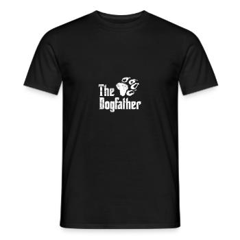 Father's Day Gift - The Dogfather Parody Shirt - Männer T-Shirt - Schwarz - Vorne - AI Model Male 178 light (178cm)