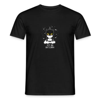 Cadeau de chauve-souris Licorne - T-shirt homme - noir - Devant - AI Model Male 178 light (178cm)