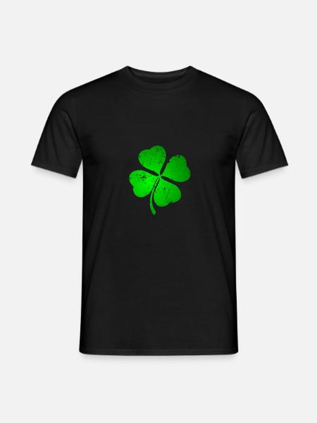 Stylish St. Patricksday - Men's T-Shirt - black