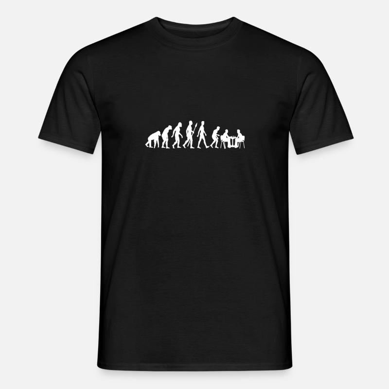 chess evolution chess board - Sport Gift - Men’s T-shirt - black