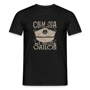 Seeman - T-shirt homme - noir - Devant - AI Model Male 178 light (178cm)