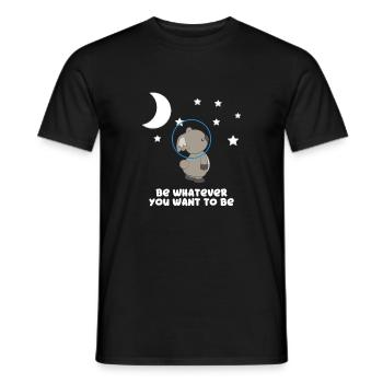 Koala - Koalas - Koala T-Shirt - Be You - Männer T-Shirt - Schwarz - Vorne - AI Model Male 178 light (178cm)