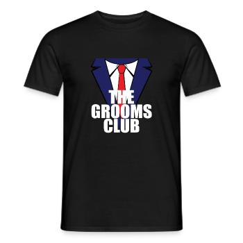 Männer Junggesellenabschied Groom - Männer T-Shirt - Schwarz - Vorne - AI Model Male 178 light (178cm)